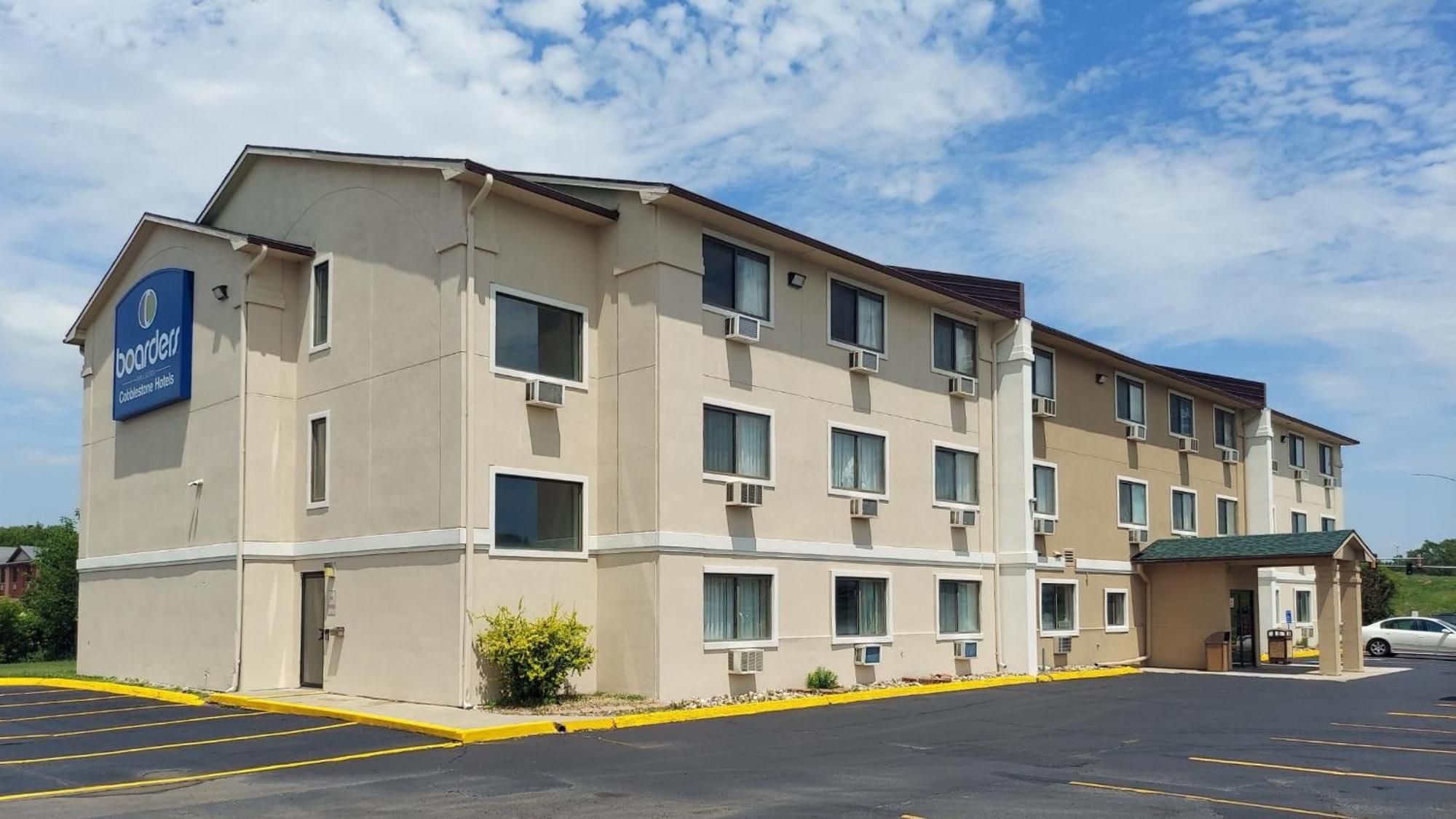Boarders Inn & Suites By Cobblestone Hotels Waterloo Cedar Falls מראה חיצוני תמונה